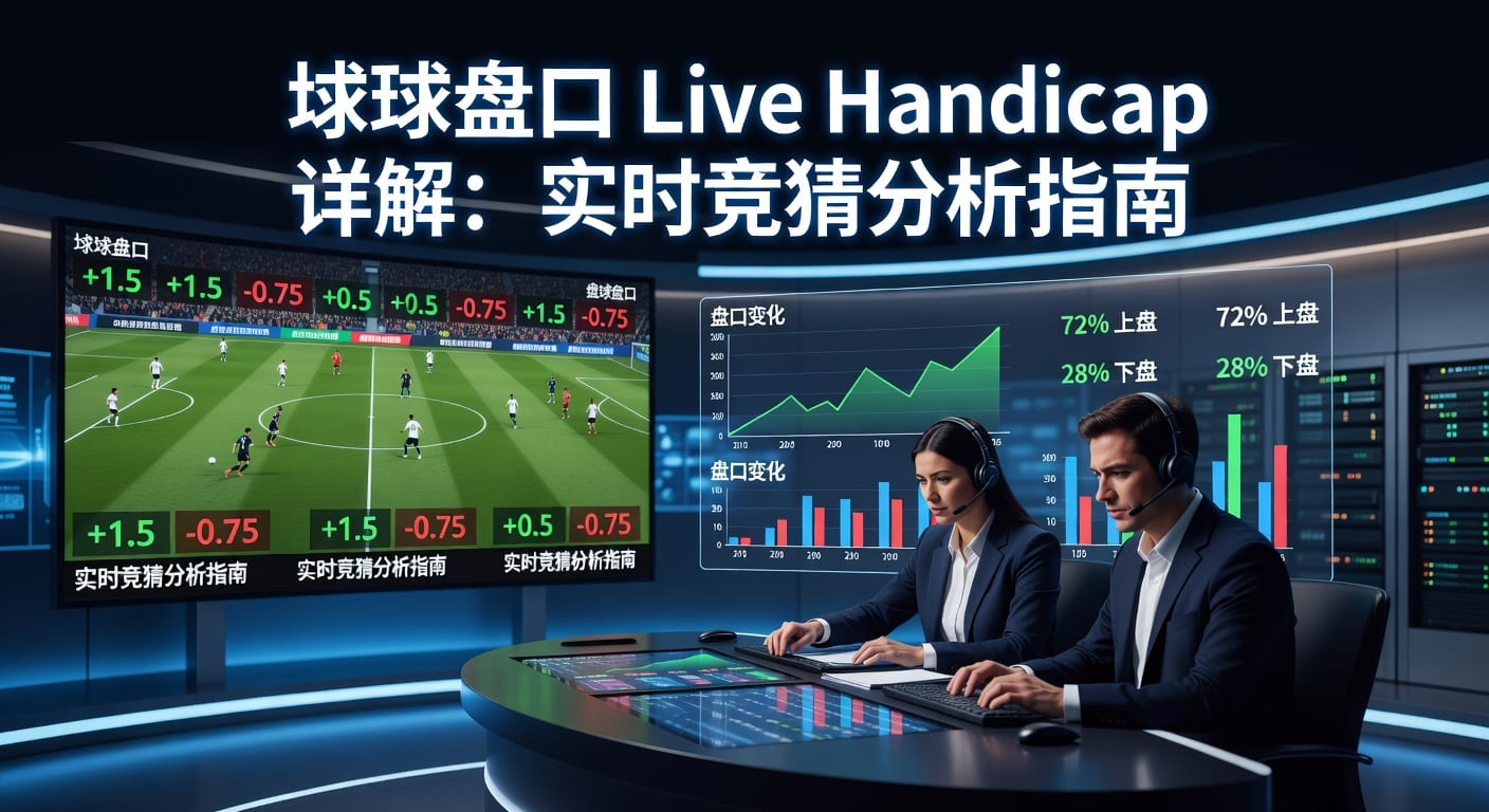 滚球盘口 live handicap 看盘技巧与走势判断