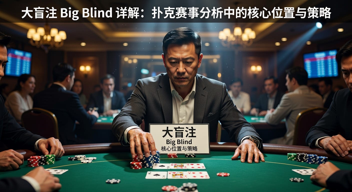 大盲注 big blind：位置、筹码与实战思路